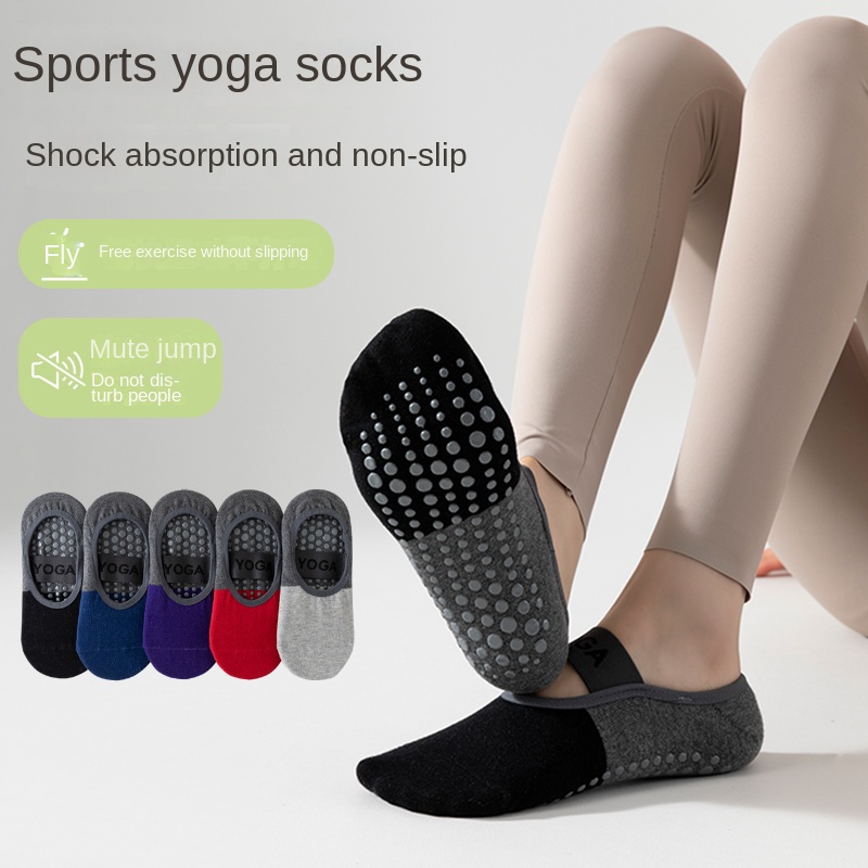 Pilates Yoga &A - 5 Paar Cross-Border Professional Yoga-Socken, Baumwollsocken
