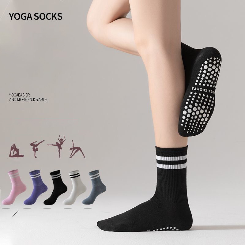 Pilates Yoga &A - Dreamlikelin 1 Paar Damen-Yoga-Socken, rutschfeste, atmungsaktive