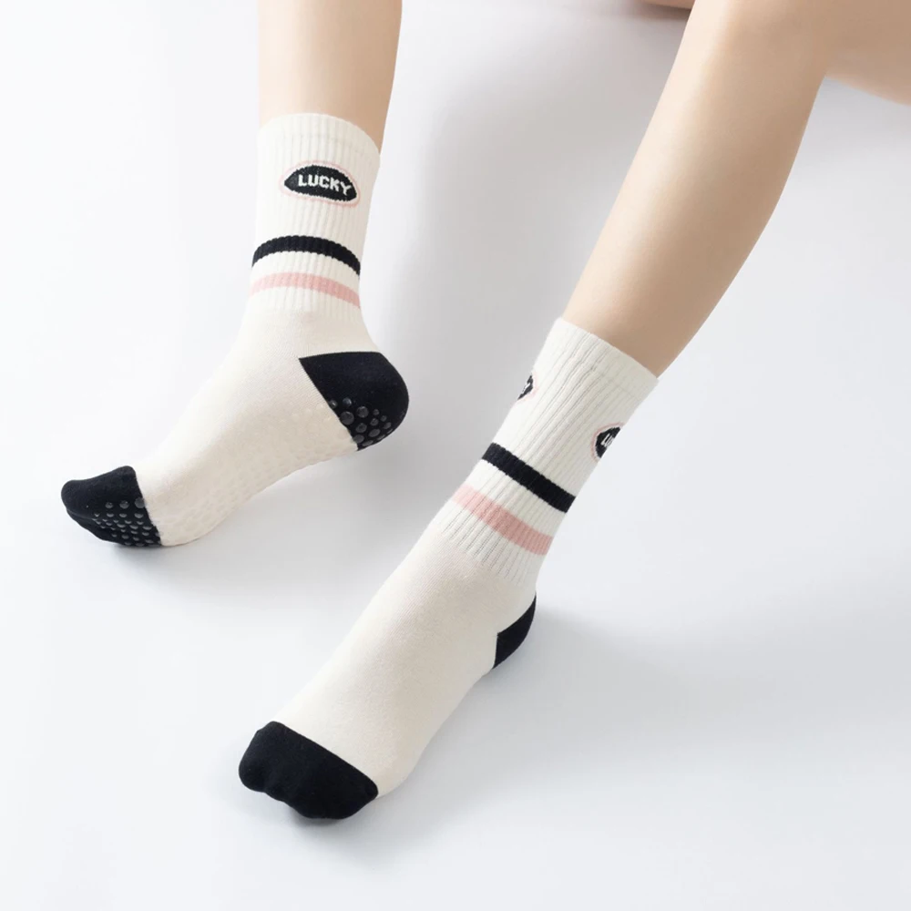 Streifen Yoga Aerobic Socken F – Pilates Yoga Zumba Bewertung und Preis