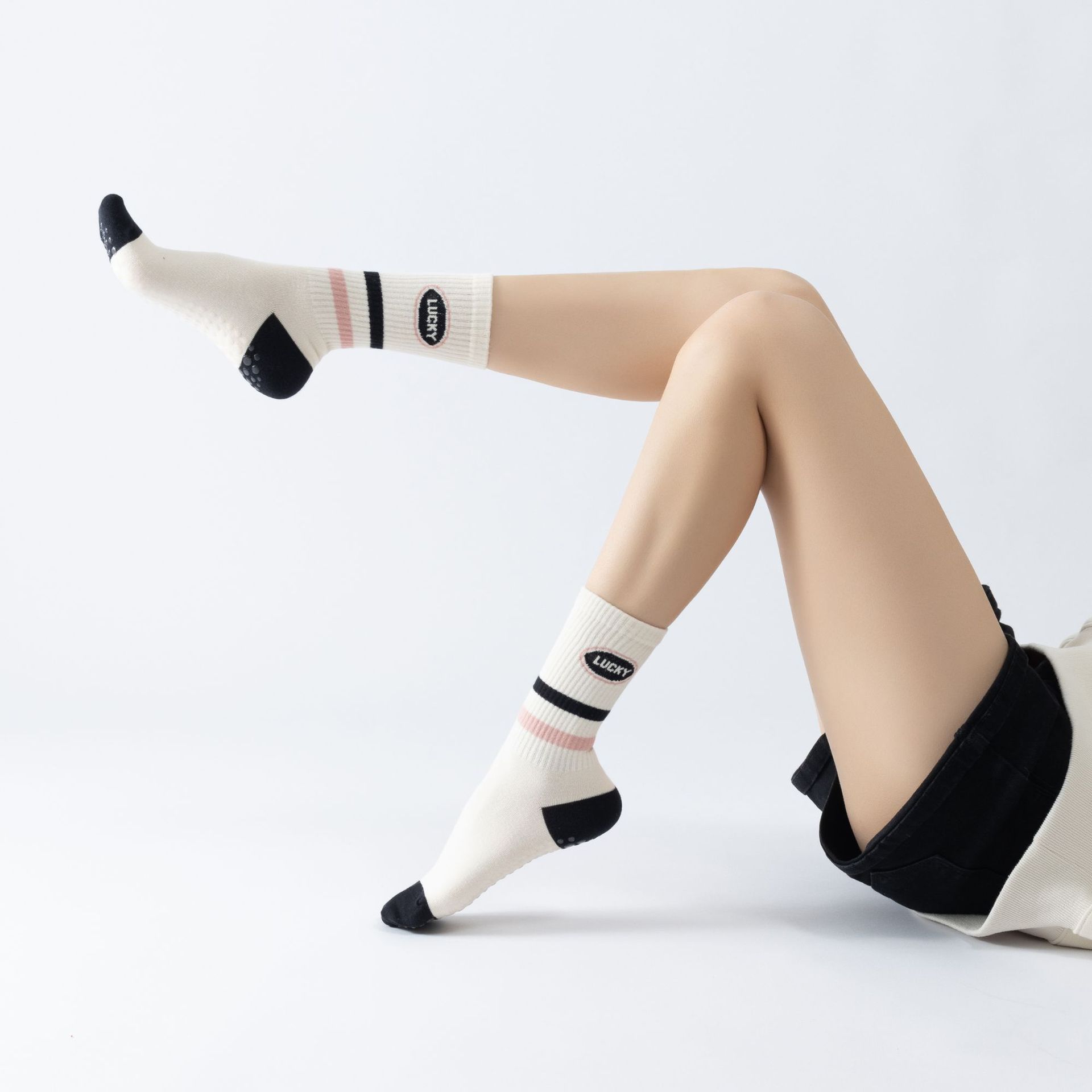 Streifen Yoga Aerobic Socken F – Pilates Yoga Zumba Bewertung und Preis