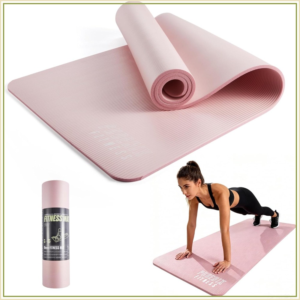 Extra Dicke 15mm NBR Yogamatte – Pilates Yoga Hiit Bewertung und Preis
