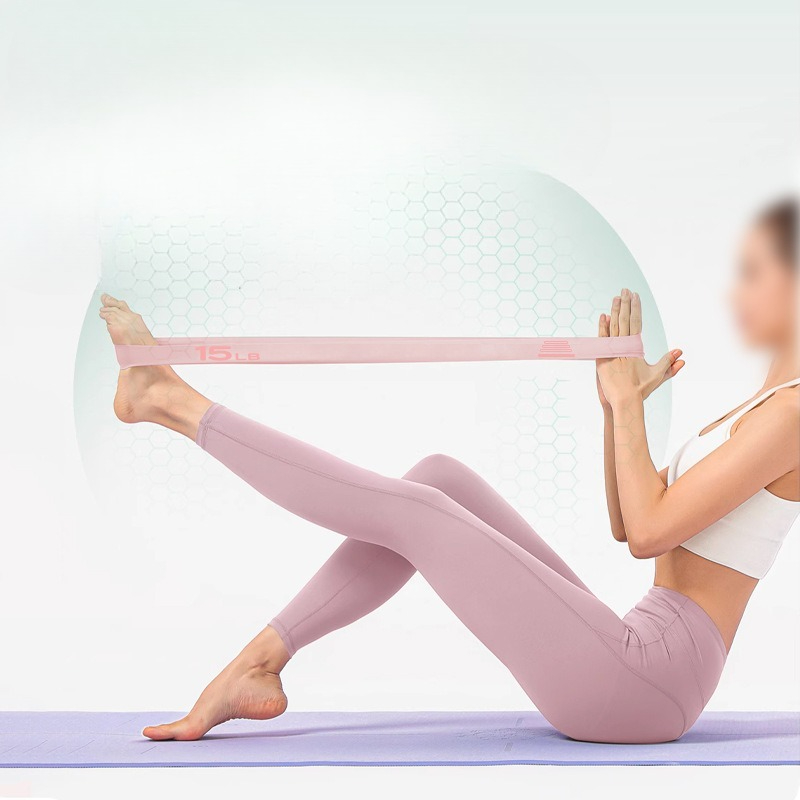 15LB-50LB Yoga-Elastikring, ve – Difference Pilates And Yoga Bewertung und Preis