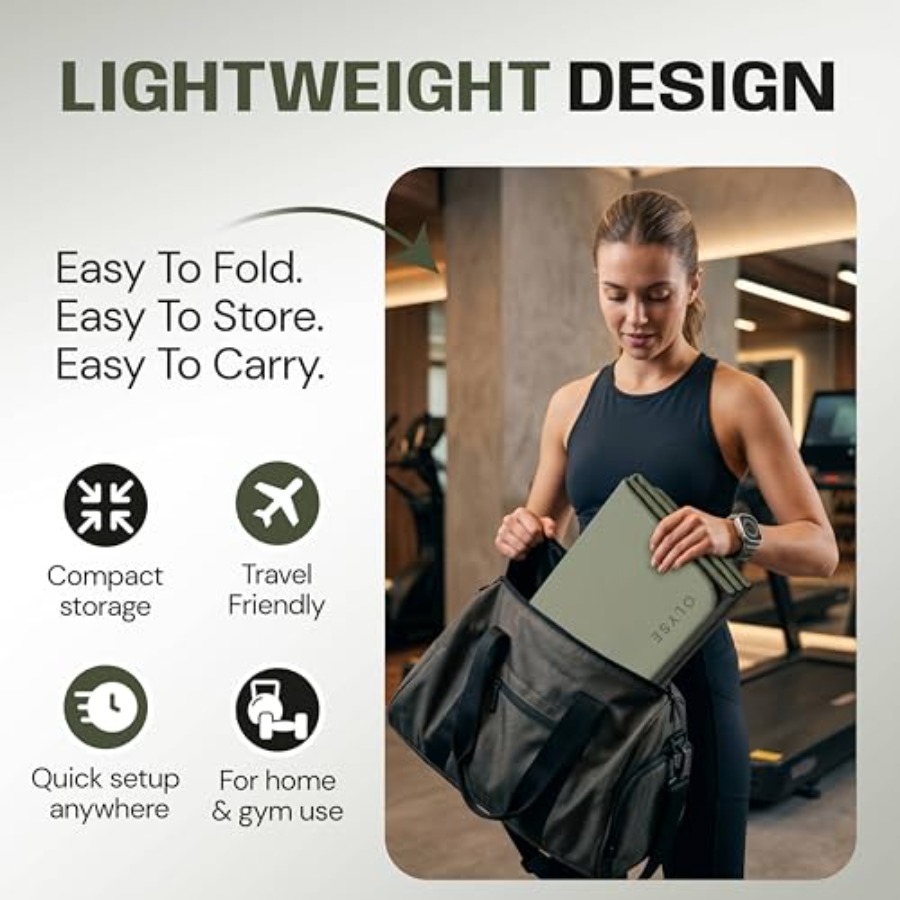 Faltbare Yogamatte für Yoga, P – Pilates Yoga Hiit Bewertung und Preis