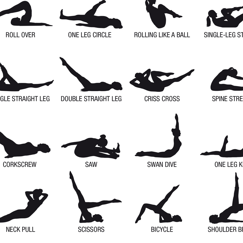 Rahmenloses Pilates-Workout-Di – Fitness Yoga Pilates Bewertung und Preis