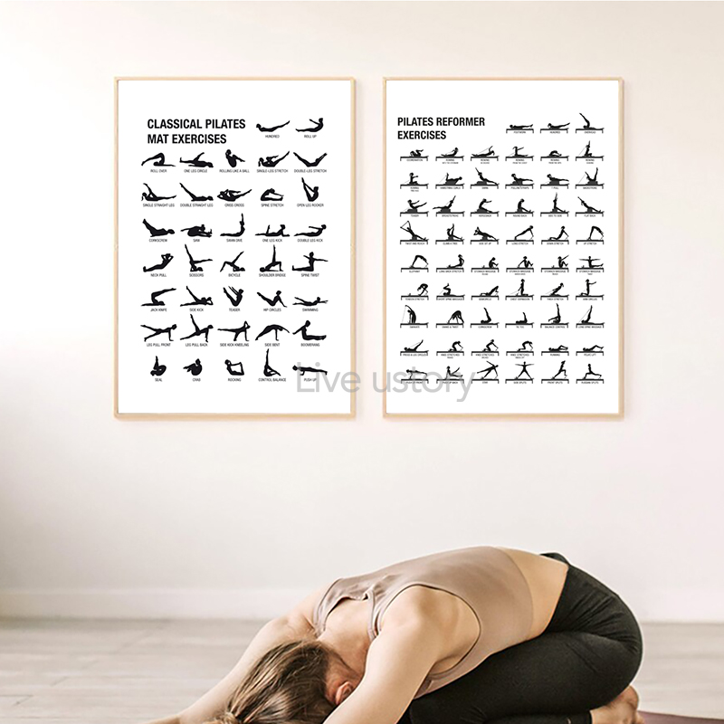Rahmenloses Pilates-Workout-Di – Fitness Yoga Pilates Bewertung und Preis