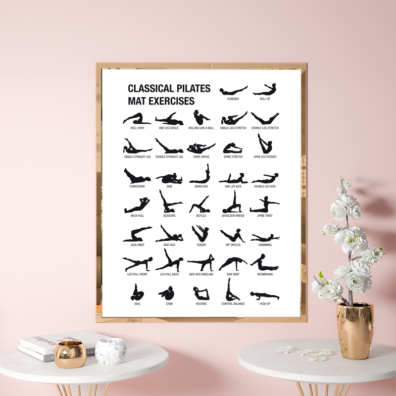 Rahmenloses Pilates-Workout-Di – Fitness Yoga Pilates Bewertung und Preis
