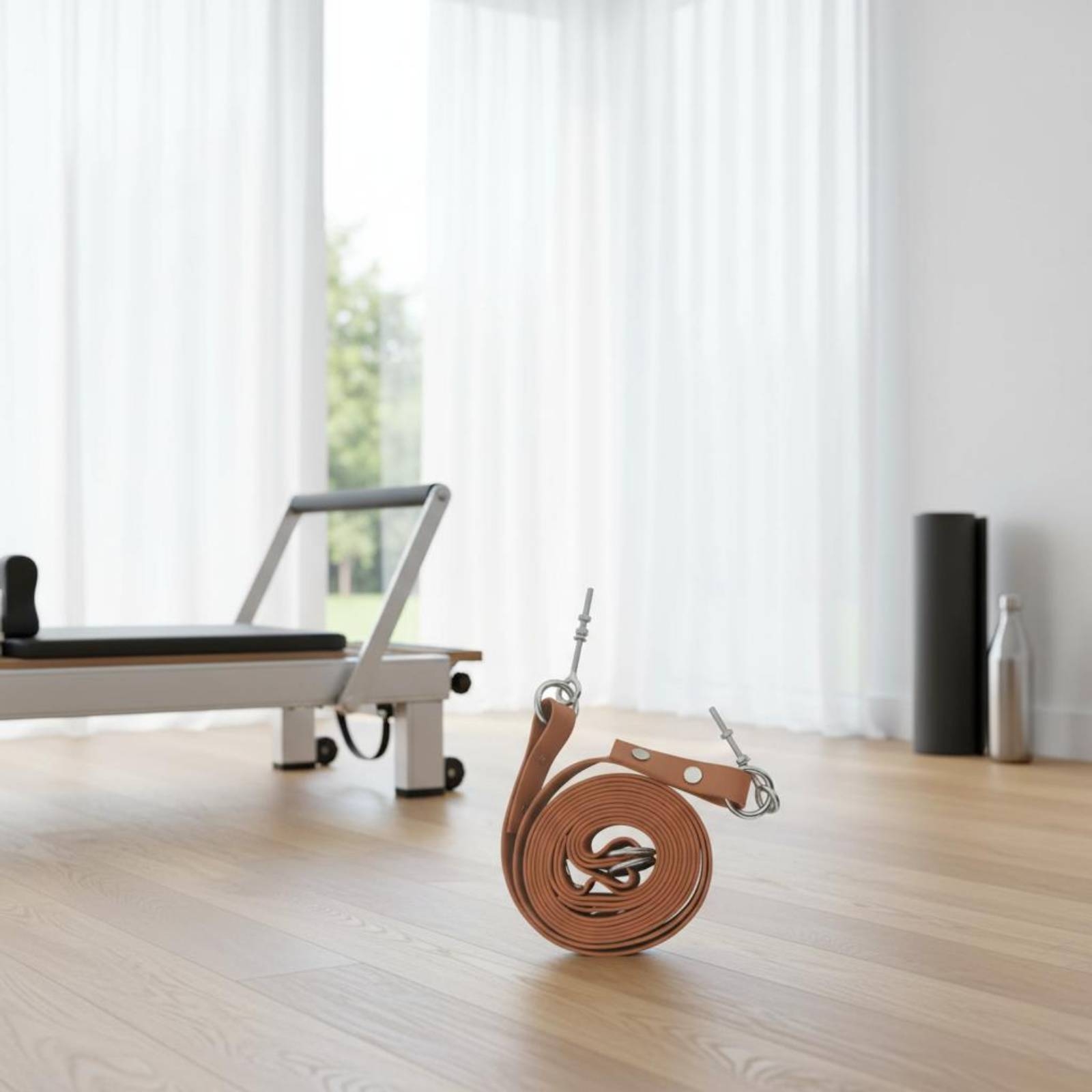 Reformer Doppelschlaufen-Gurt  – Pilates & Yoga Unleashed International Academy Yonkers Bewertung und Preis